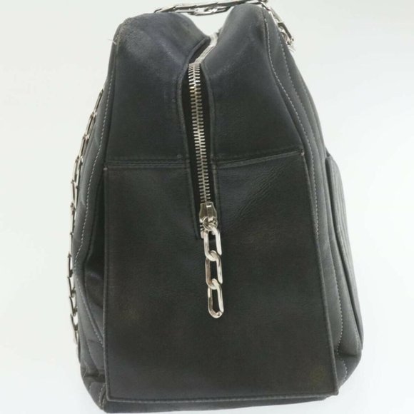 Chanel Mademoiselle 2 Piece Vertical Quilted W / Wallet Lambskin Leather - Picture 6 of 14